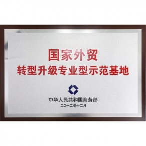 国度外贸转型升级专业型示范基地